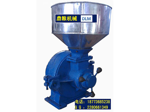 30型磨片式粉碎機(jī)、磨粉機(jī)磨粉機(jī)，磨片式，產(chǎn)量達(dá)1000公斤時(shí),粗細(xì)可調(diào)